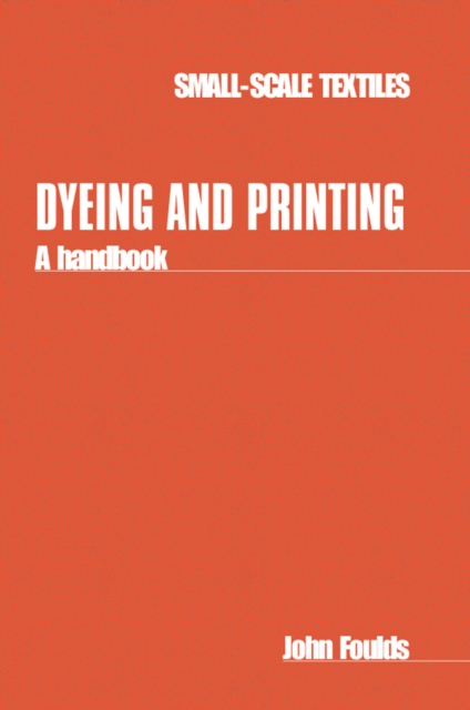 Dyeing and Printing, PDF eBook