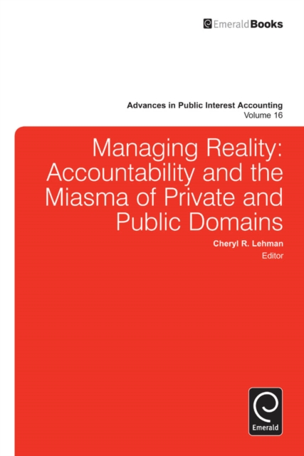 Managing Reality : Accountability and the Miasma of Private and Public Domains, EPUB eBook