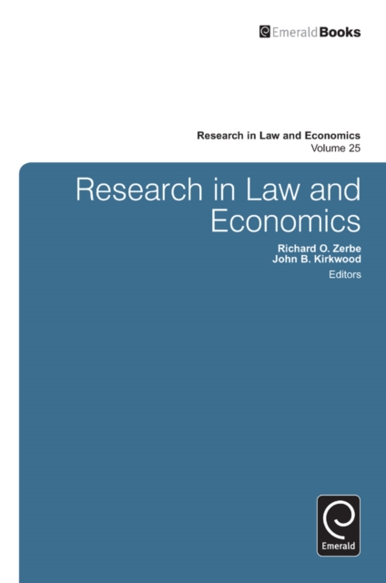 Research in Law and Economics, EPUB eBook