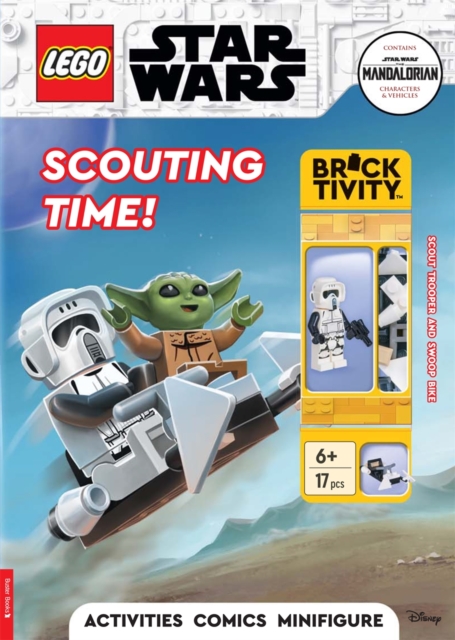 LEGO® Star Wars™: Scouting Time (with Scout Trooper minifigure and swoop bike), Paperback / softback Book