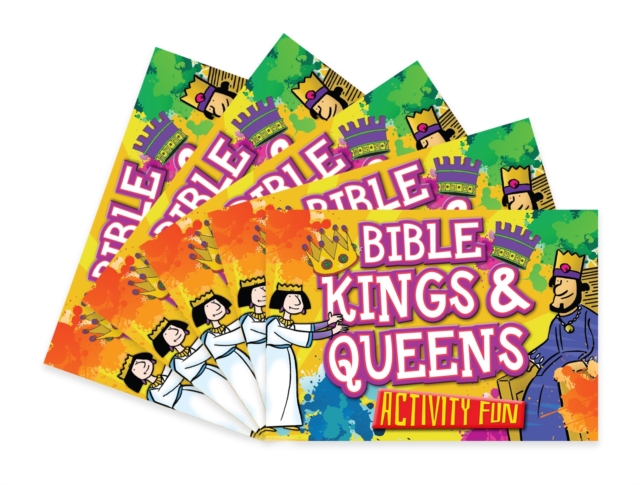 Bible Kings & Queens Activity Fun : 5 Pack, Paperback / softback Book