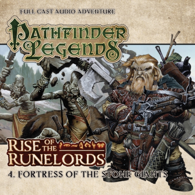 Rise of the Runelords: Fortress of the Stone Giants, CD-Audio Book