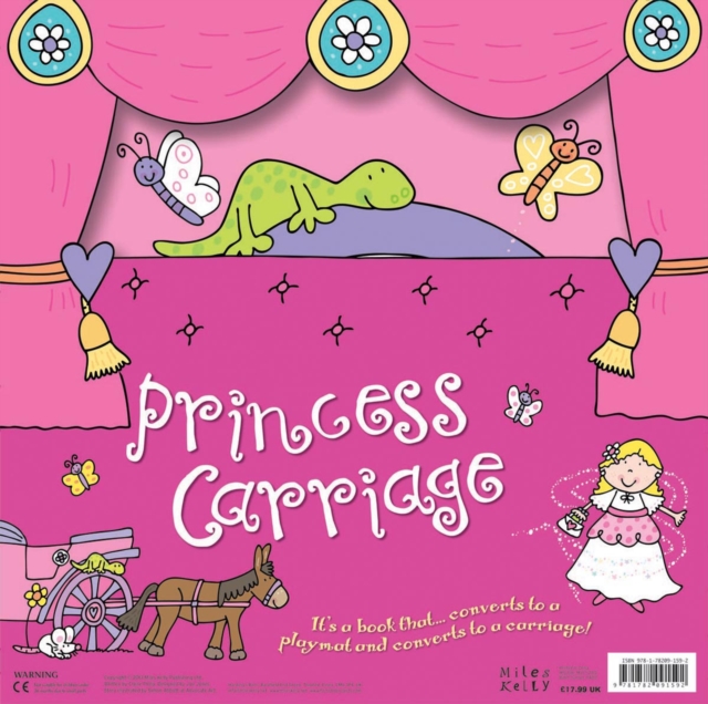Convertible Princess Carriage, Board book Book