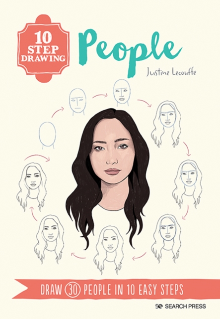 10 Step Drawing: People : Draw 30 People in 10 Easy Steps, Paperback / softback Book