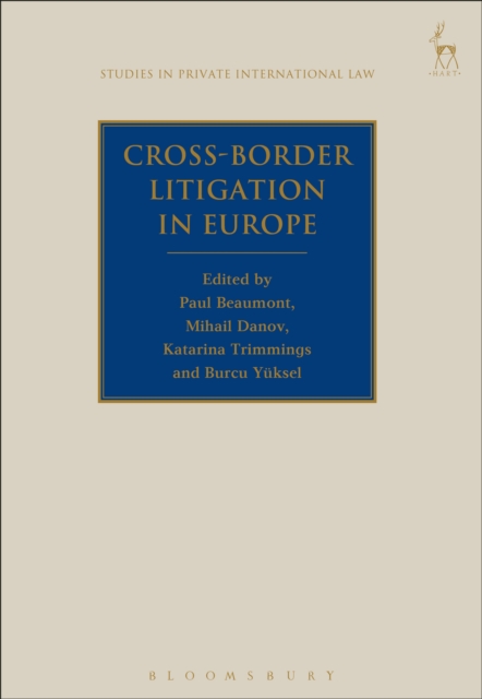 Cross-Border Litigation in Europe, EPUB eBook