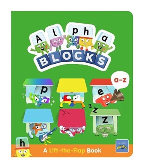 Alphablocks A-Z: A Lift-the-Flap Book, Board book Book