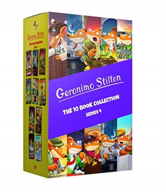 Geronimo Stilton:The 10 Book Collection (Series 4), Boxed pack Book