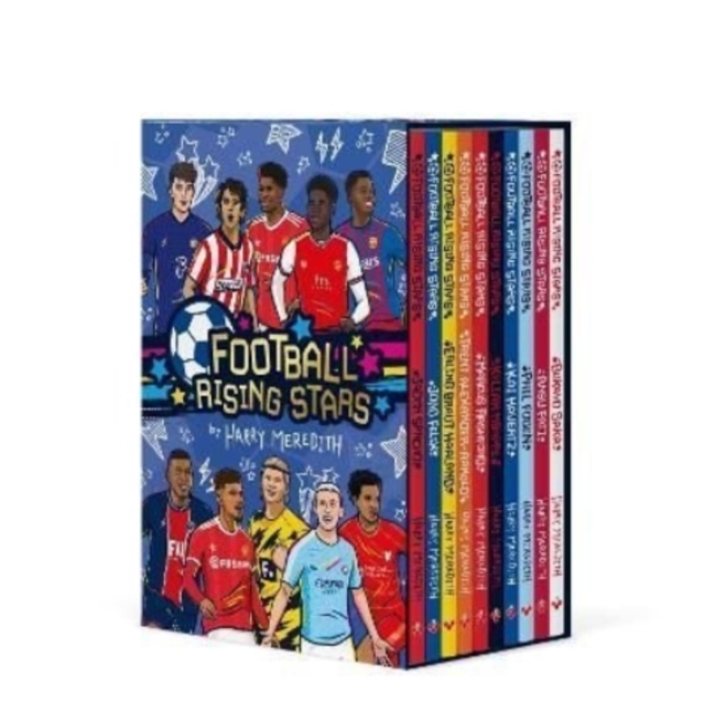 Football Rising Stars: 10 Book Box Set, Boxed pack Book