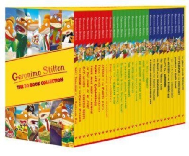 Geronimo Stilton: The 30 Book Collection (Series 1-3), Boxed pack Book