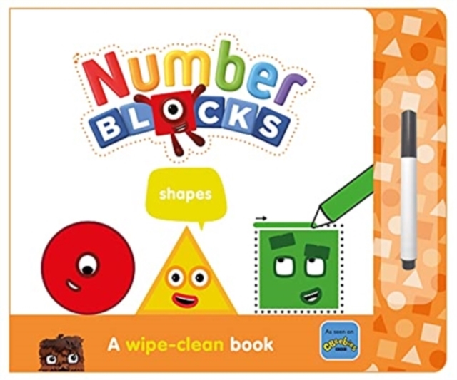 Numberblocks Shapes: A Wipe-Clean Book, Board book Book
