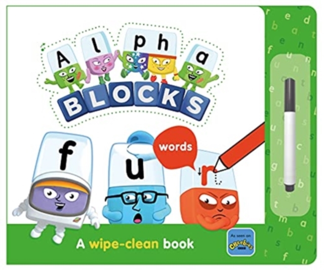 Alphablocks Words: A Wipe-Clean Book, Board book Book