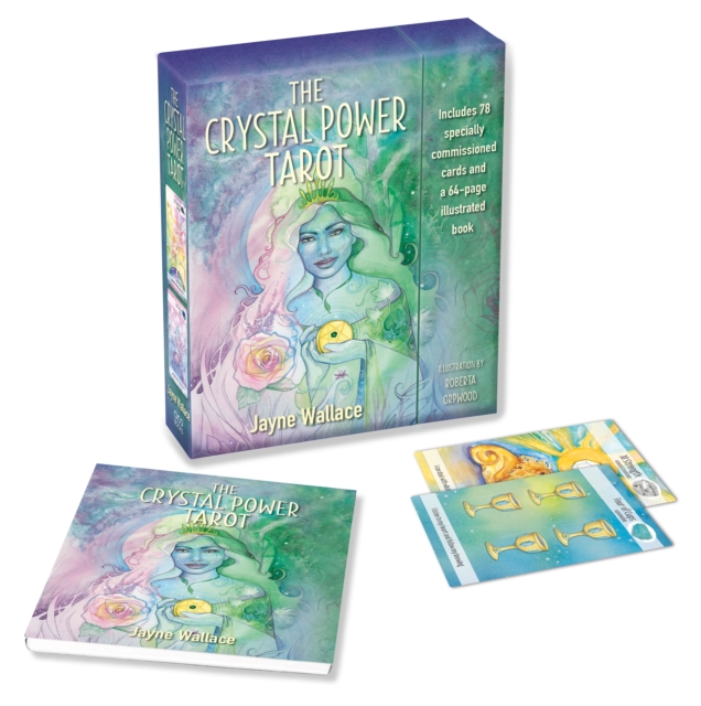 The Crystal Power Tarot : Includes a Full Deck of 78 Specially Commissioned Tarot Cards and a 64-Page Illustrated Book, Multiple-component retail product, part(s) enclose Book
