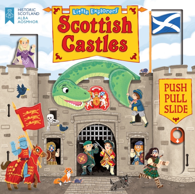 Little Explorers: Scottish Castles (Push, Pull and Slide), Board book Book