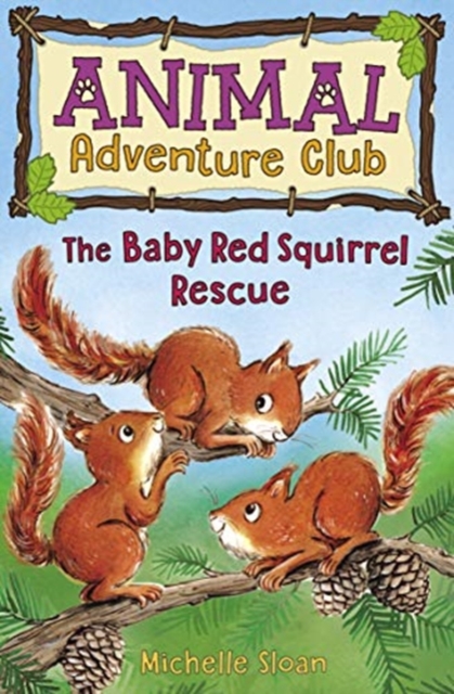 The Baby Red Squirrel Rescue (Animal Adventure Club 3), Paperback / softback Book