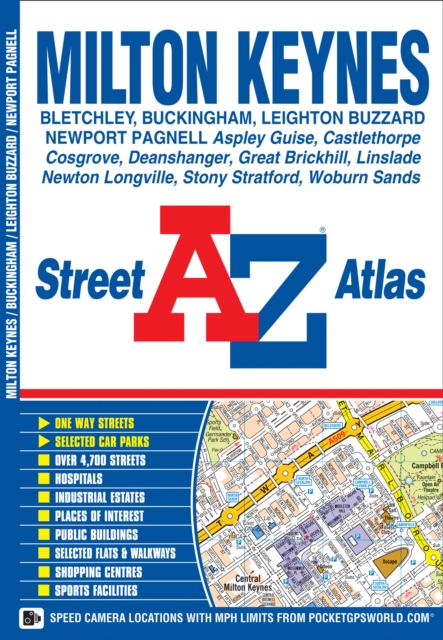 Milton Keynes A-Z Street Atlas, Paperback / softback Book