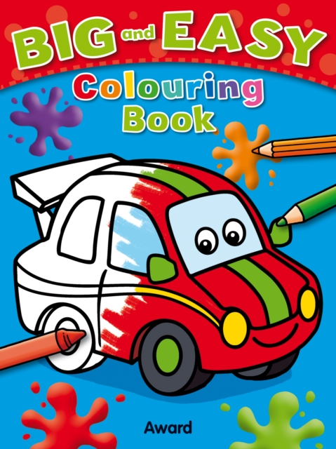 Big & Easy Colouring Books: Car, Paperback / softback Book