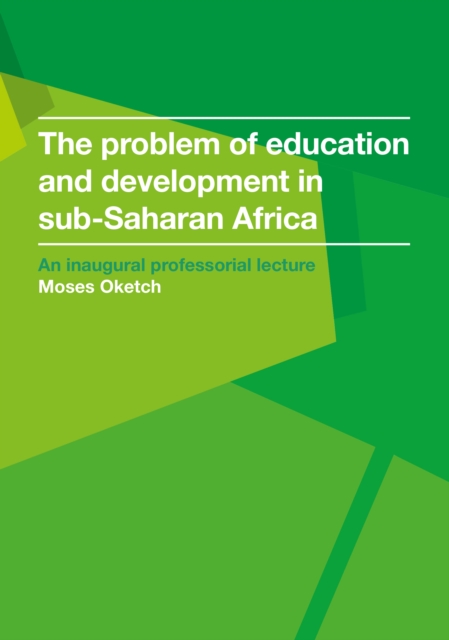 The problem of education and development in sub-Saharan Africa, PDF eBook