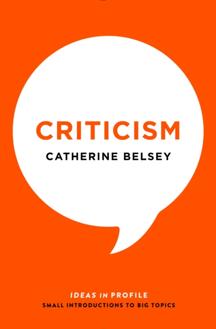 Criticism : Ideas in Profile, EPUB eBook