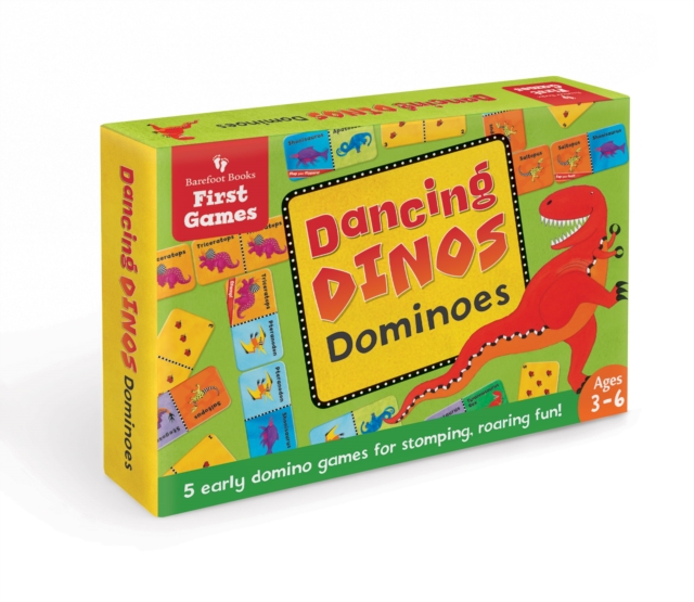 Dancing Dinos Dominoes, Hardback Book