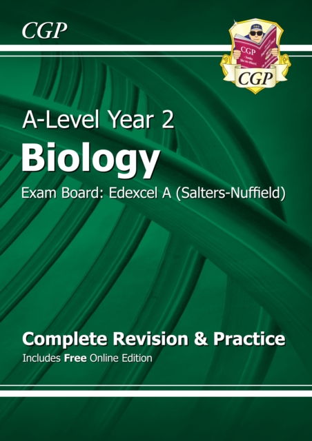 A-Level Biology: Edexcel A Year 2 Complete Revision & Practice with Online Edition, Mixed media product Book