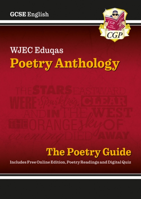 GCSE English WJEC Eduqas Anthology Poetry Guide includes Online Edition, Audio and Quizzes, Multiple-component retail product, part(s) enclose Book
