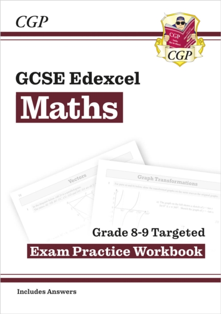 GCSE Maths Edexcel Grade 8-9 Targeted Exam Practice Workbook (includes Answers), Paperback / softback Book