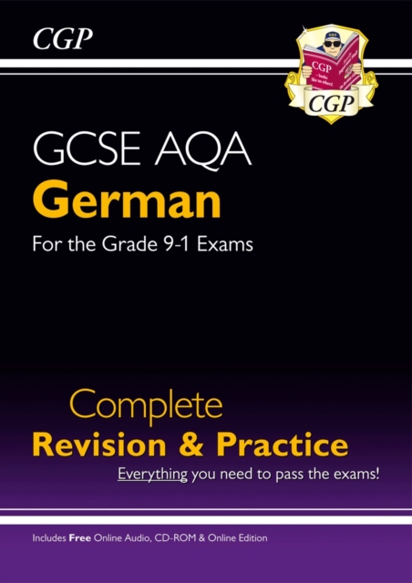 GCSE German AQA Complete Revision & Practice: with Online Edition & Audio (For exams in 2024 & 2025), Multiple-component retail product, part(s) enclose Book