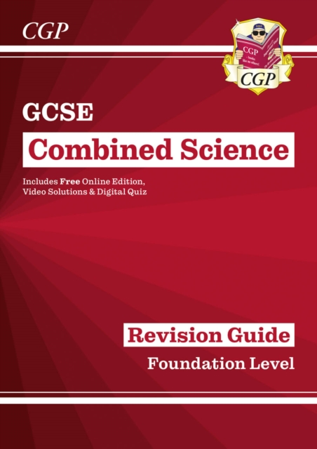 GCSE Combined Science Revision Guide - Foundation includes Online Edition, Videos & Quizzes: for the 2024 and 2025 exams, Paperback / softback Book