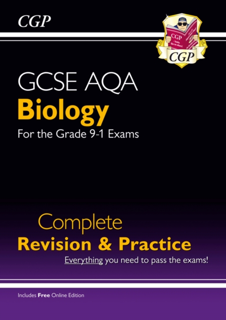 GCSE Biology AQA Complete Revision & Practice includes Online Ed, Videos & Quizzes: for the 2024 and 2025 exams, Paperback / softback Book