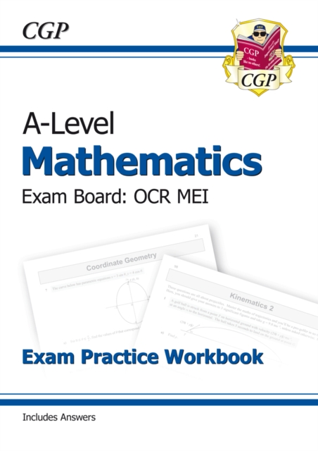 A-Level Maths OCR MEI Exam Practice Workbook (includes Answers), Paperback / softback Book