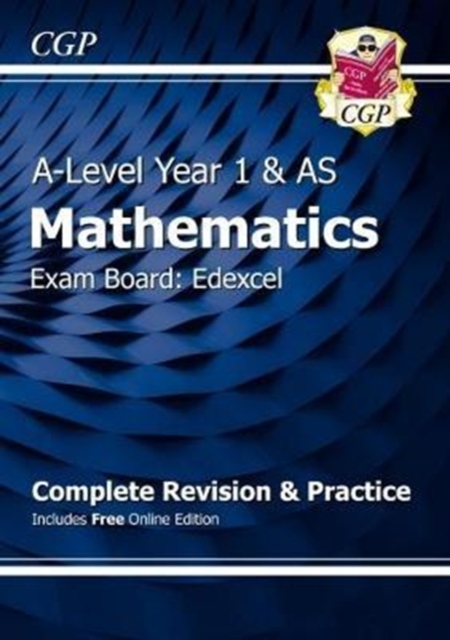 AS-Level Maths Edexcel Complete Revision & Practice (with Online Edition): perfect for the 2023 and 2024 exams, Paperback / softback Book