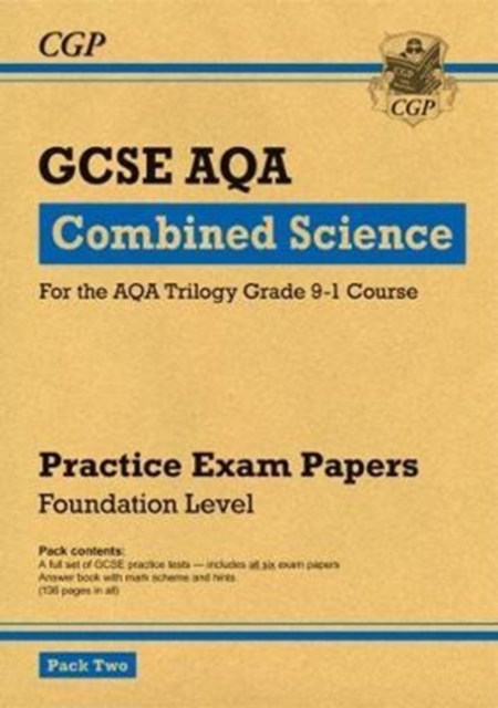 GCSE Combined Science AQA Practice Papers: Foundation Pack 2, Paperback / softback Book