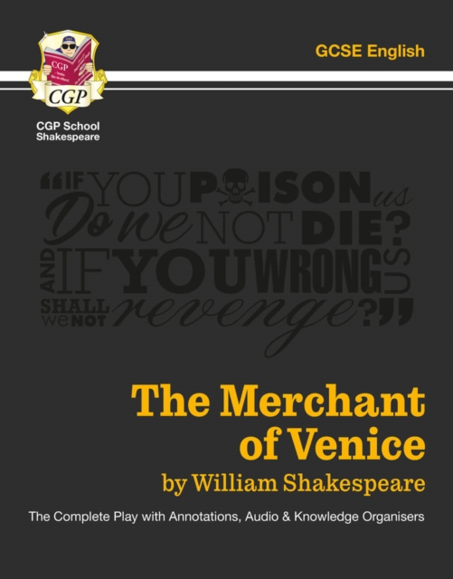 The Merchant of Venice - The Complete Play with Annotations, Audio and Knowledge Organisers: for the 2024 and 2025 exams, Paperback / softback Book