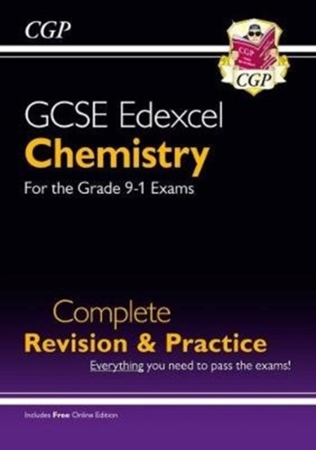 New GCSE Chemistry Edexcel Complete Revision & Practice includes Online Edition, Videos & Quizzes, Multiple-component retail product, part(s) enclose Book
