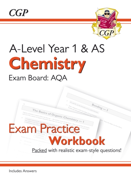 A-Level Chemistry: AQA Year 1 & AS Exam Practice Workbook - includes Answers, Paperback / softback Book