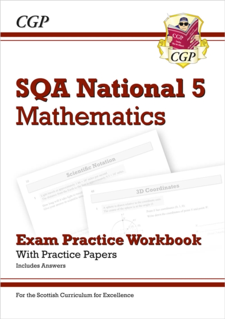 National 5 Maths: SQA Exam Practice Workbook - includes Answers, Paperback / softback Book