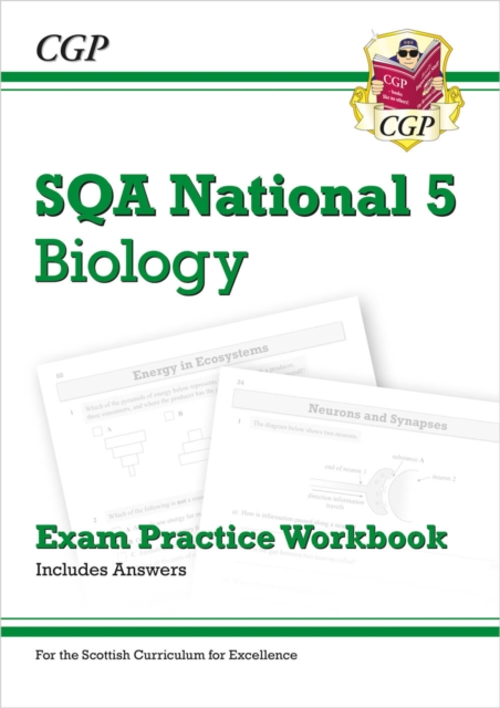 National 5 Biology: SQA Exam Practice Workbook - includes Answers: for the 2024 and 2025 exams, Paperback / softback Book