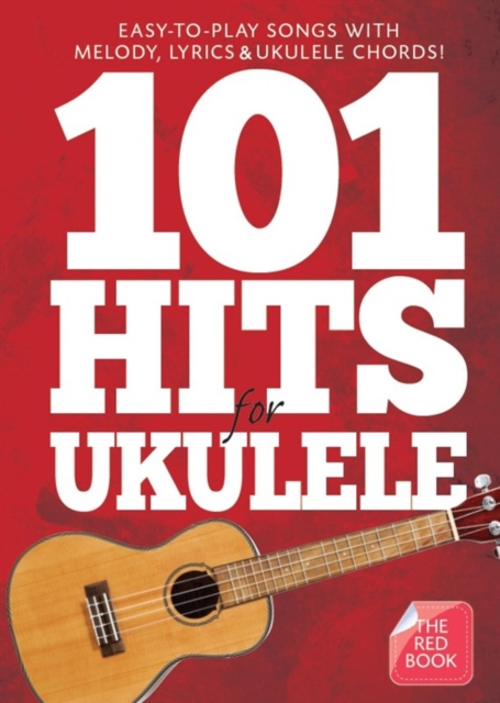 101 Hits for Ukulele (Red Book), Book Book