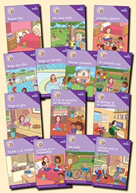 Learn Spanish with Luis y Sofia, Part 1, Storybook Set Units 1-14 : Pack of 14 Storybooks, Paperback / softback Book
