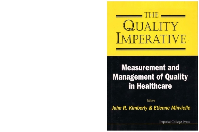 Quality Imperative, The: Measurement And Management Of Quality In Healthcare, PDF eBook