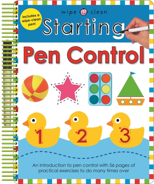 Starting Pen Control, Spiral bound Book