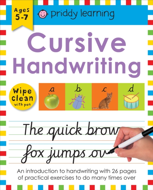 Cursive Handwriting, Spiral bound Book