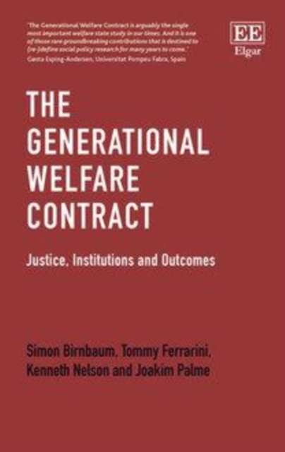 Generational Welfare Contract : Justice, Institutions and Outcomes, PDF eBook