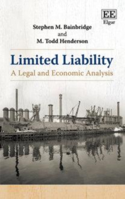 Limited Liability : A Legal and Economic Analysis, PDF eBook