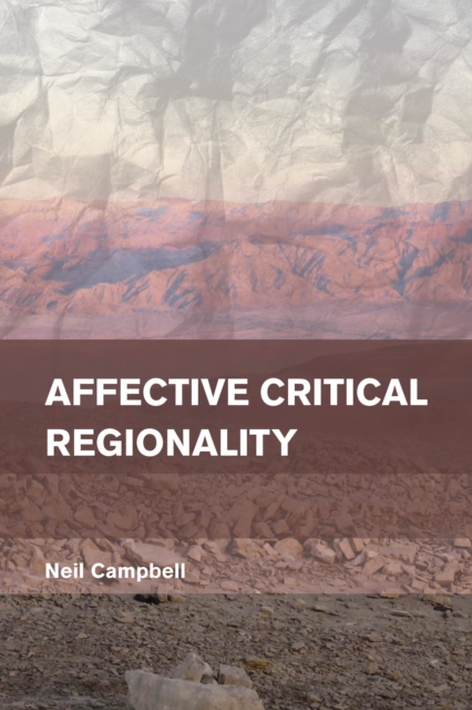 Affective Critical Regionality, EPUB eBook