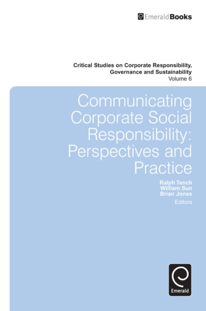 Communicating Corporate Social Responsibility : Perspectives and Practice, EPUB eBook
