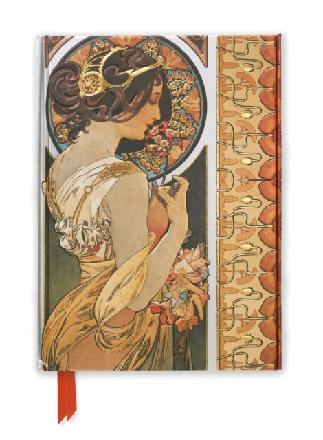 Mucha: Cowslip and Documents Decoratifs (Foiled Journal), Notebook / blank book Book