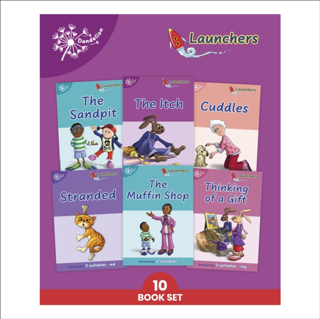 Phonic Books Dandelion Launchers Units 16-20 : Simple two-syllable words and suffixes, Multiple-component retail product, slip-cased Book