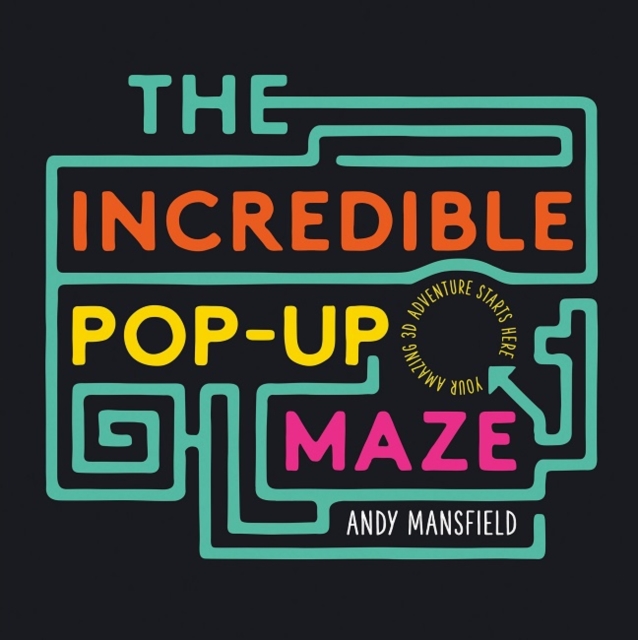 The Incredible Pop-Up Maze, Hardback Book