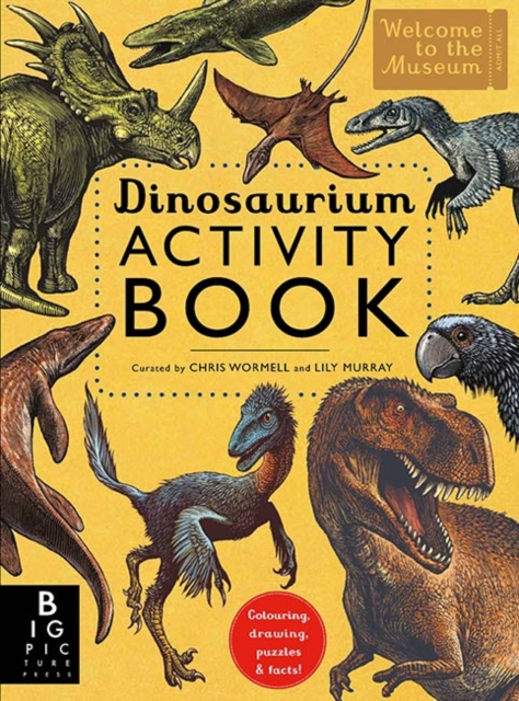 Dinosaurium Activity Book, Paperback / softback Book